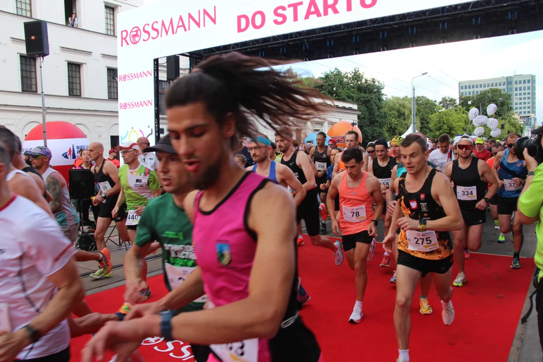 21. Bieg Ulicą Piotrkowską Rossmann Run w Łodzi