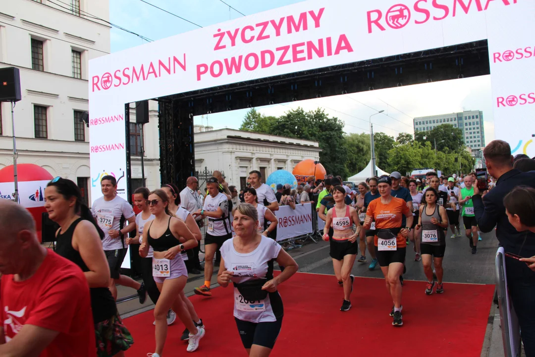 21. Bieg Ulicą Piotrkowską Rossmann Run w Łodzi