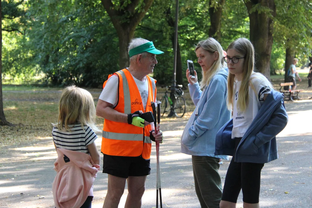 Parkrun - Park Poniatowskiego - Łódź