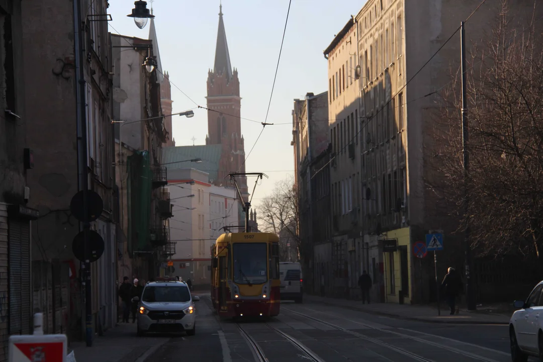 Przystanki tramwajowe przy Wojska Polskiego i Franciszkańskiej