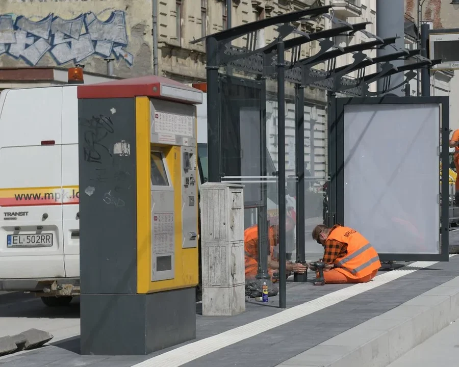 Koniec budowy podwójnych przystanków tramwajowych przy Zachodniej