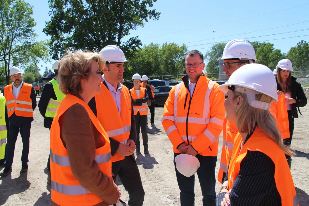 Trwa budowa tunelu kolejowego pod Łodzią - odcinek do przystanku Łódź Koziny