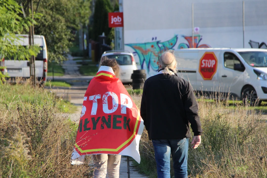 Protest mieszkańców Młynka - 15.10.2024 r.