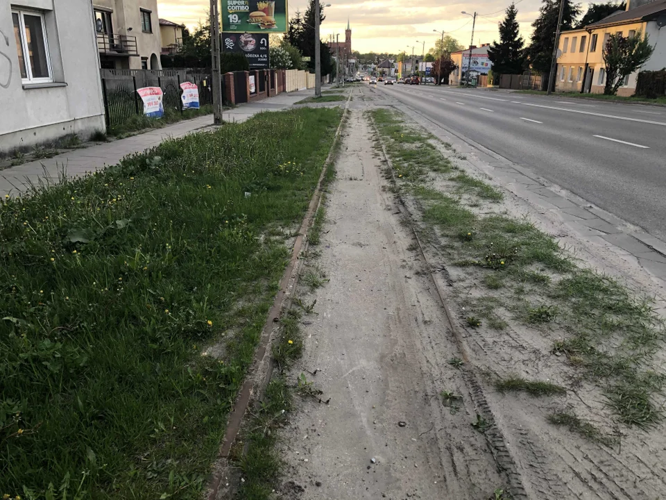 Śladem starej linii tramwajowej do Ozorkowa