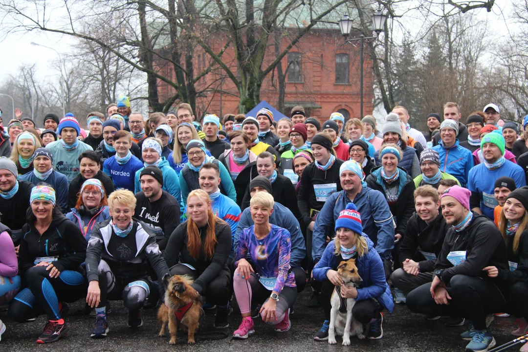 Pączek Run 2024 w parku Poniatowskiego w Łodzi