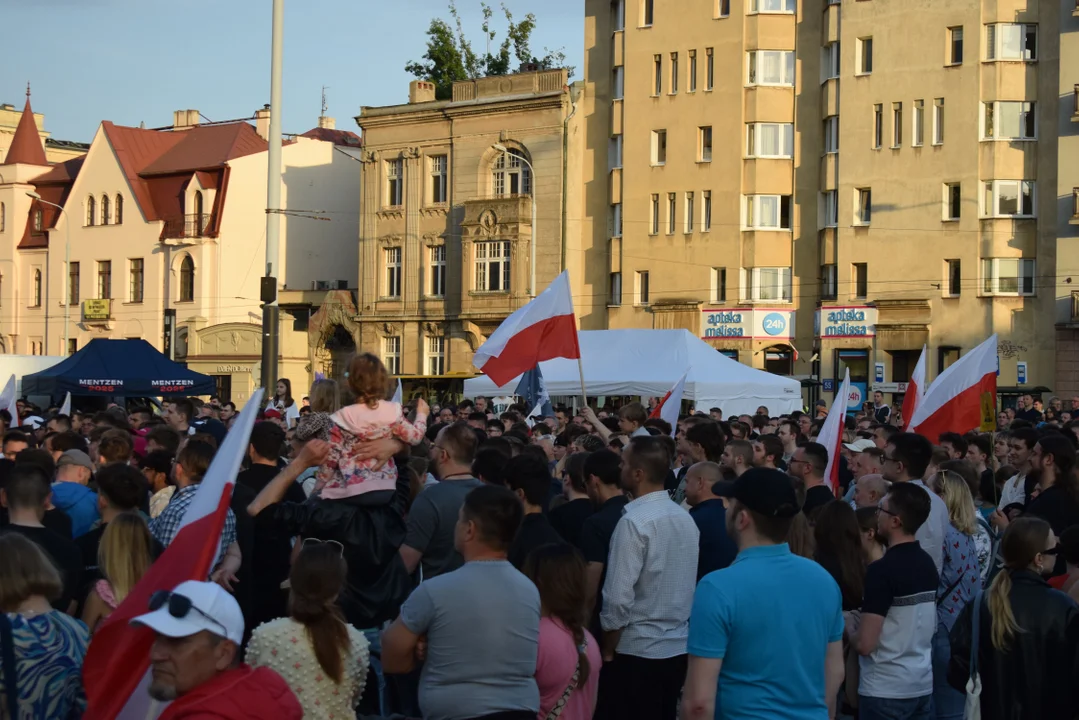 Sławomir Mentzen w Łodzi