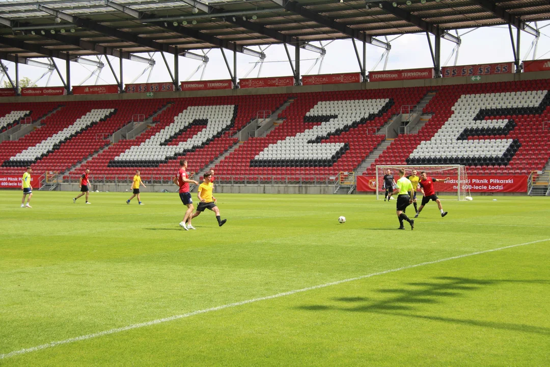 Widzewski Piknik Piłkarski na 600. Urodziny Łodzi.