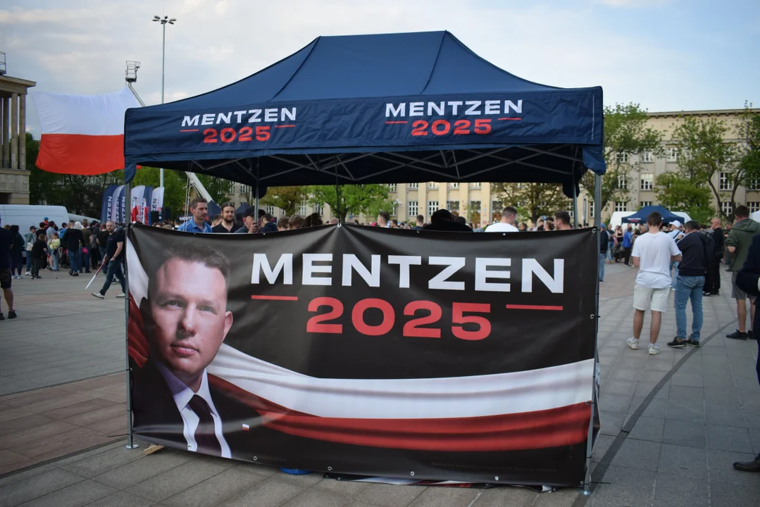 Sławomir Mentzen w Łodzi