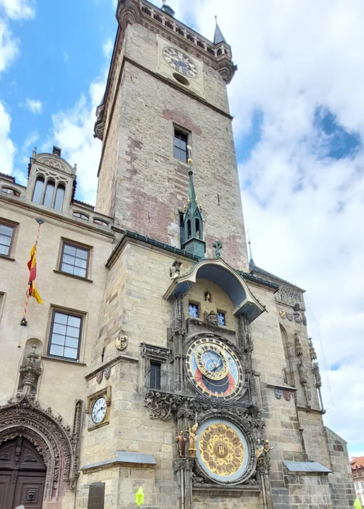 Słynny zegar astronomiczny Orloj