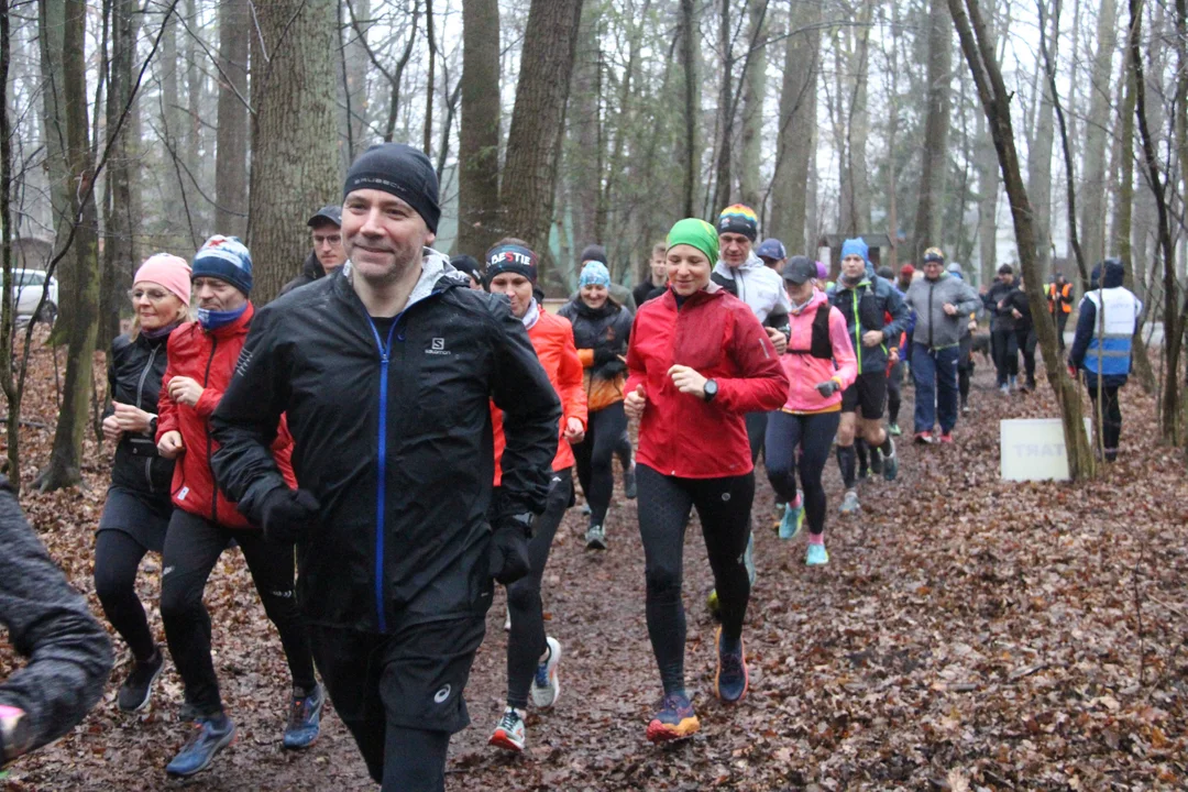 Walentynkowy parkrun w Lesie Łagiewnickim