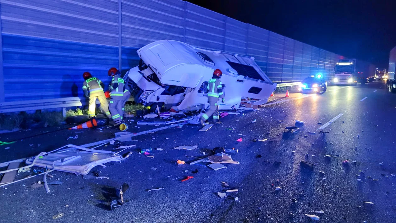 Tragiczny wypadek na autostradzie A2