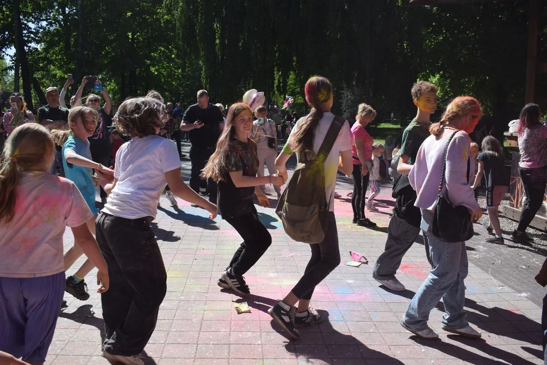 Festiwal baniek mydlanych i kolorów w Parku Miejskim w Zgierzu