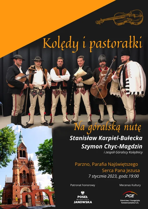 Góralscy Kolędnicy wystąpią w Parznie