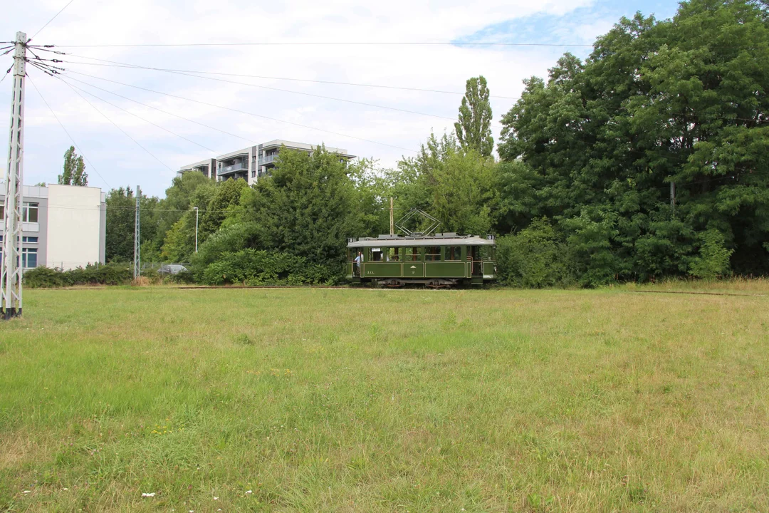 Zabytkowe tramwaje na łódzkich ulicach