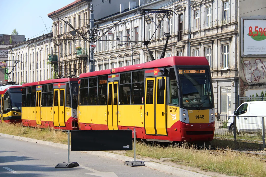 Utrudnienia po wykolejeniu tramwaju w Łodzi