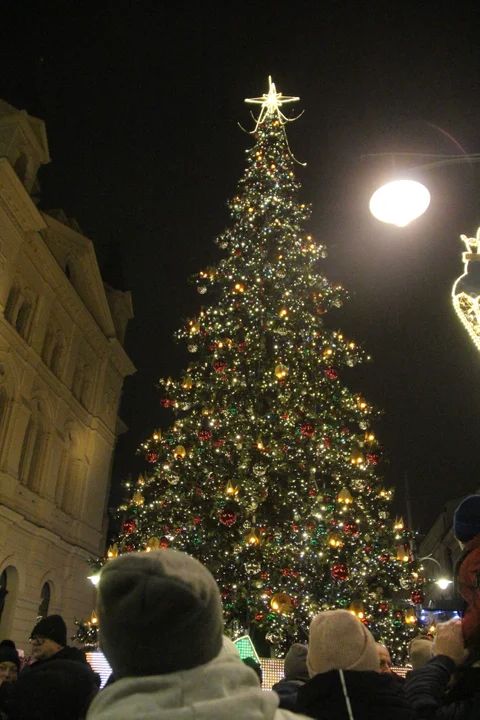 Łódź: Uruchomienie choinki i parada z Mikołajem na czele