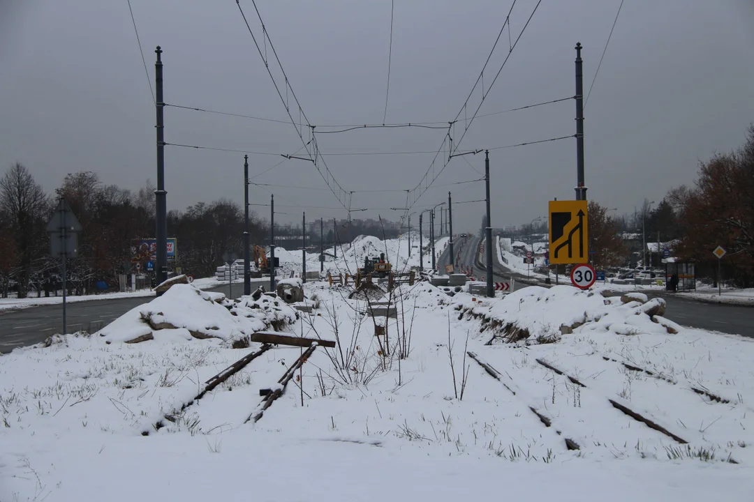 Przebudowa wiaduktów na ul. Przybyszewskiego w Łodzi