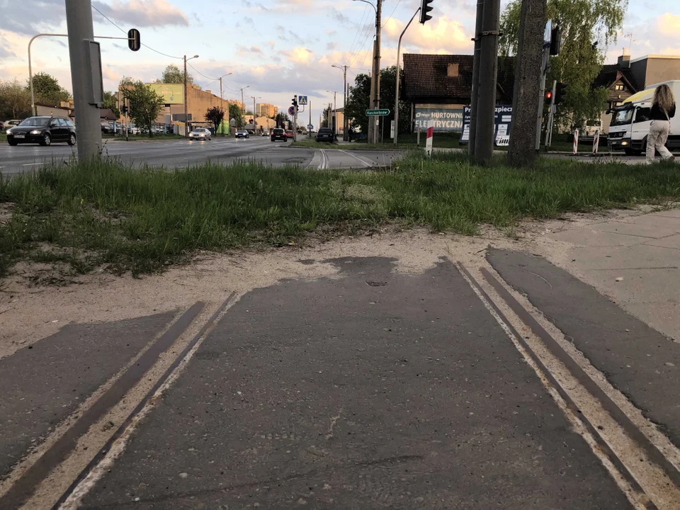 Śladem starej linii tramwajowej do Ozorkowa