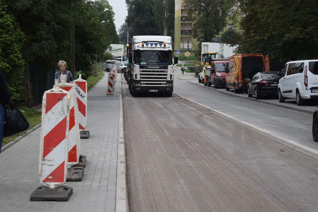 Ulica Rembowskiego znów w remoncie