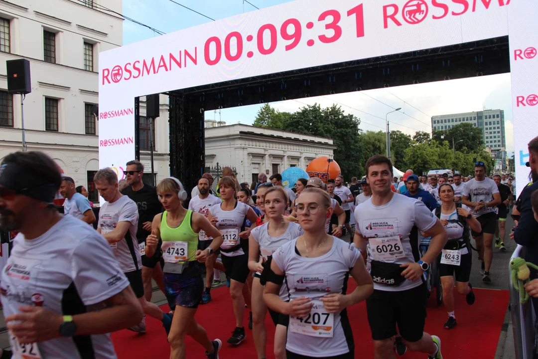 21. Bieg Ulicą Piotrkowską Rossmann Run w Łodzi