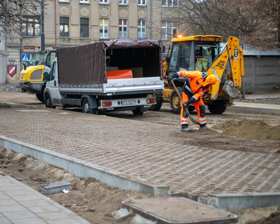 Remont ulic wokół Starego Rynku w Łodzi – Podrzeczna, Wolborska i Majzela