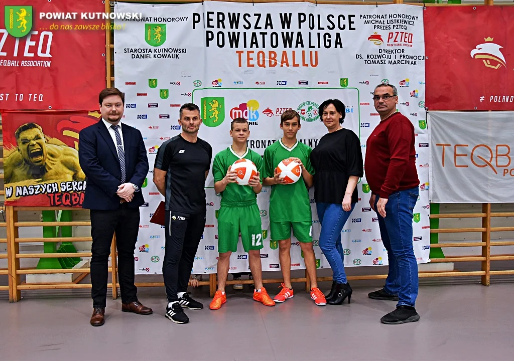 W Krośniewicach wystartowała pierwsza w Polsce Powiatowa Liga Teqball