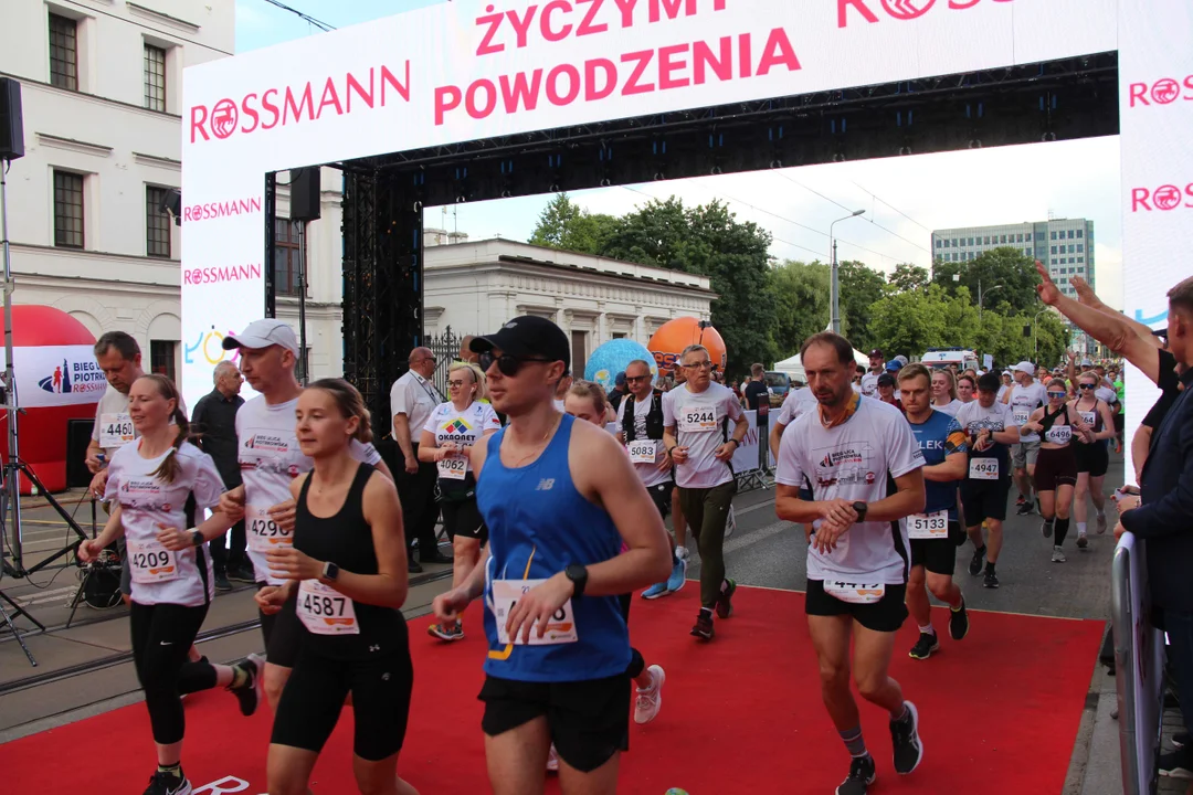 21. Bieg Ulicą Piotrkowską Rossmann Run w Łodzi