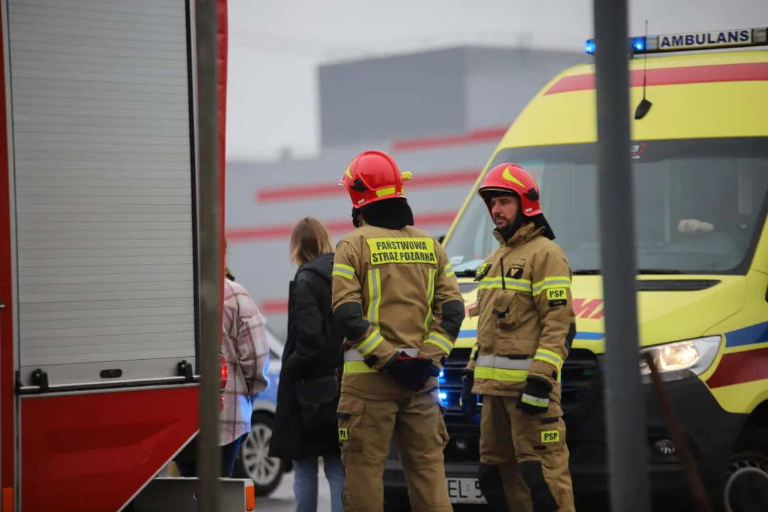 Wypadek na DK 92 pod Kutnem. Na miejscu wszystkie służby