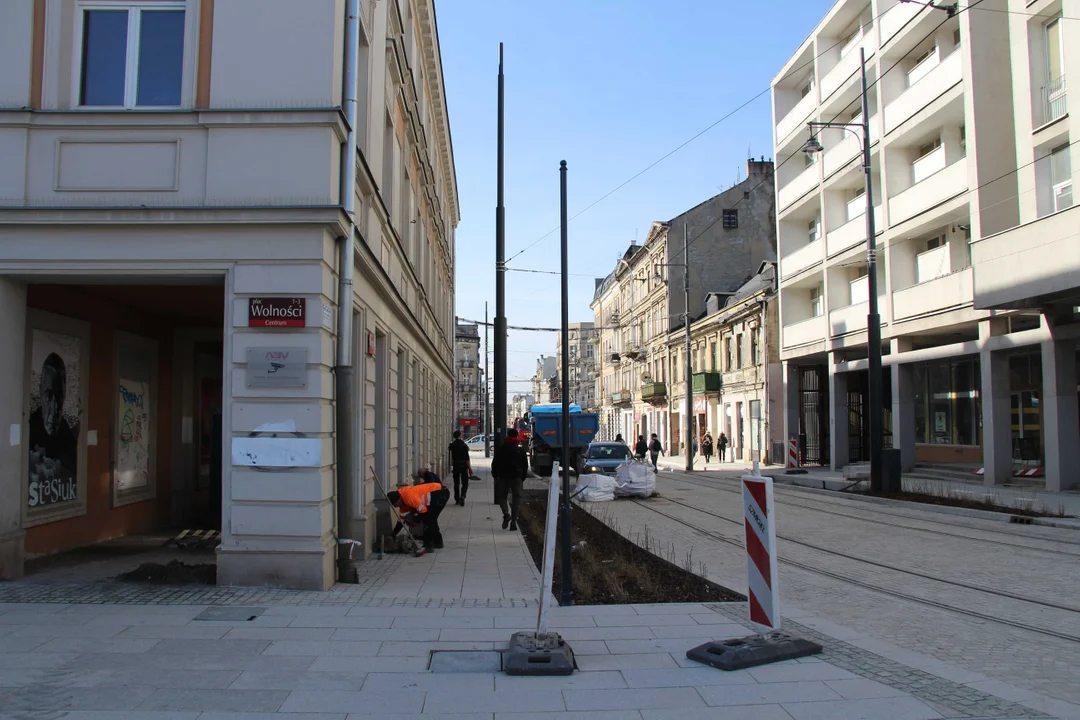 Tak wygląda plac Wolności w Łodzi na kilka dni przed oficjalnym otwarciem