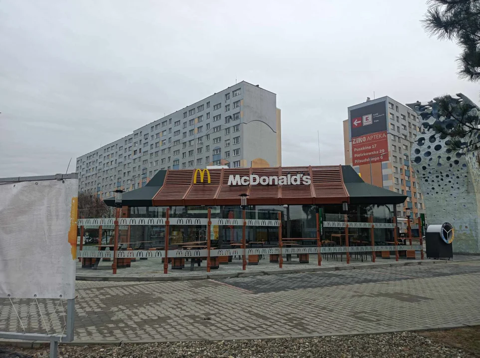 Odnowiony McDonald's na łódzkim Widzewie