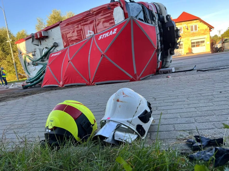 Śmiertelny wypadek, zginęło dwoje strażaków OSP