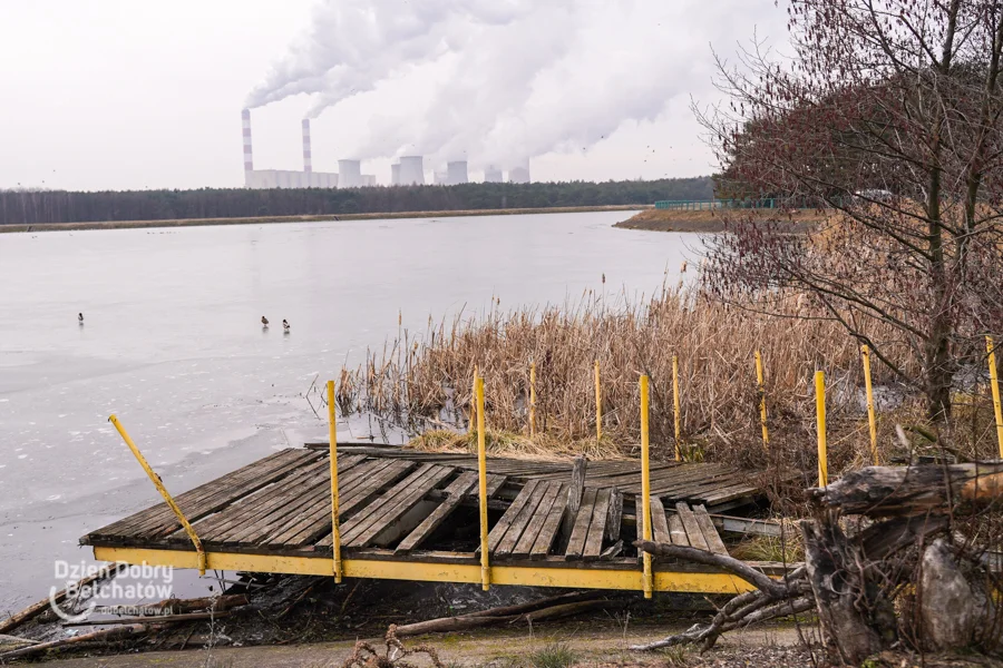 Nietypowy problem na zbiorniku Elektrowni Bełchatów. Jaki był finał sprawy? - Zdjęcie główne