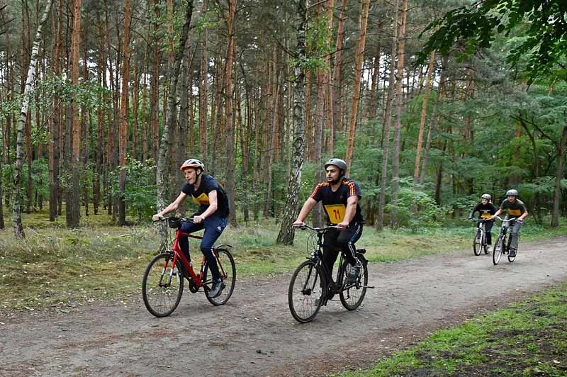 Młodzieżowe Mistrzostwa Powiatu Łęczyckiego w Wyścigach Rowerowych w Witowie