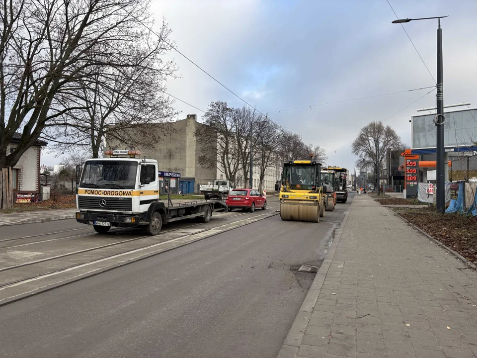 Kiedy koniec remontu ulicy Przybyszewskiego w Łodzi?