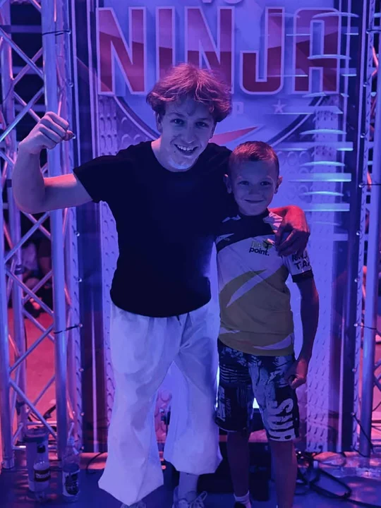 Mateusz Kurzawa z Łodzi w Ninja Warrior Polska