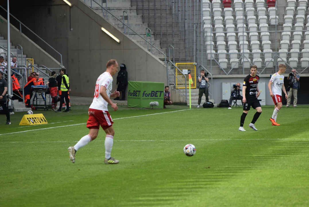 Piłkarskie starcie ŁKS Łódź z Resovią - Stadion Króla 21.05.2023