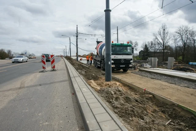 Trwają prace na Widzewie. Rozkopy na Przbyszewskiego