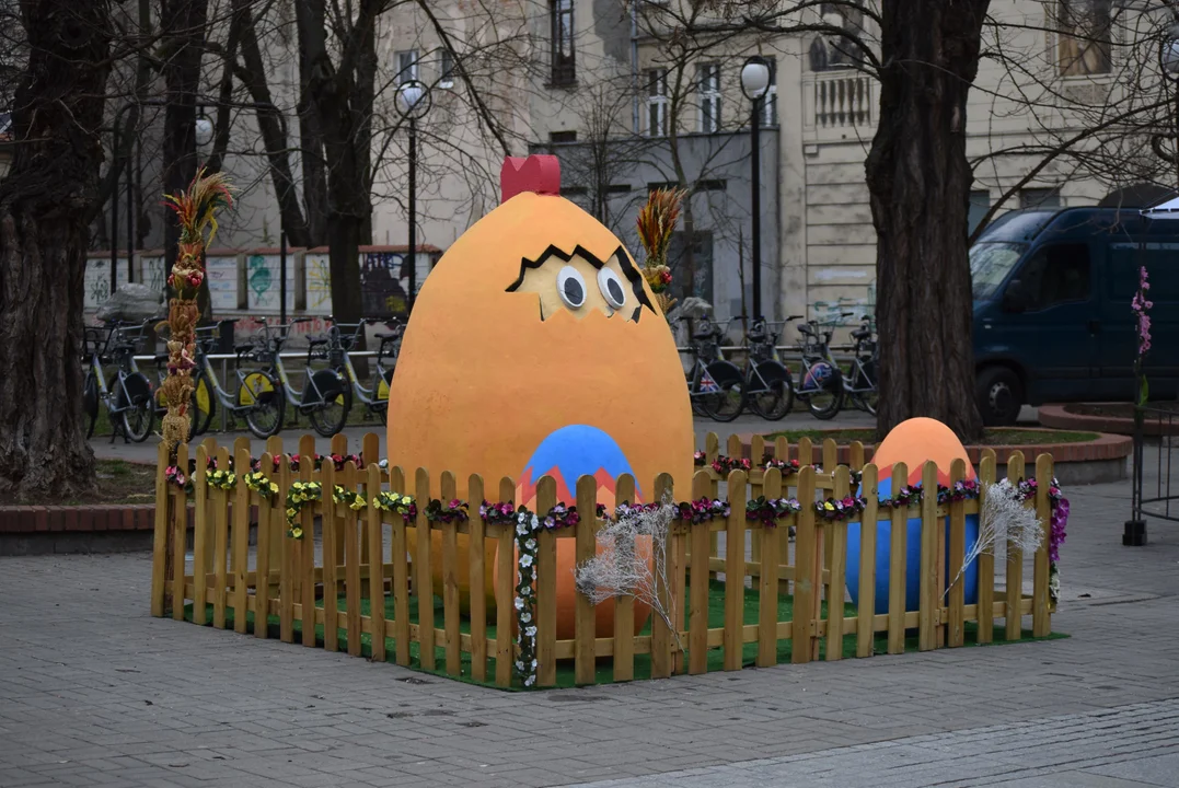 Jarmark wielkanocny na Piotrkowskiej