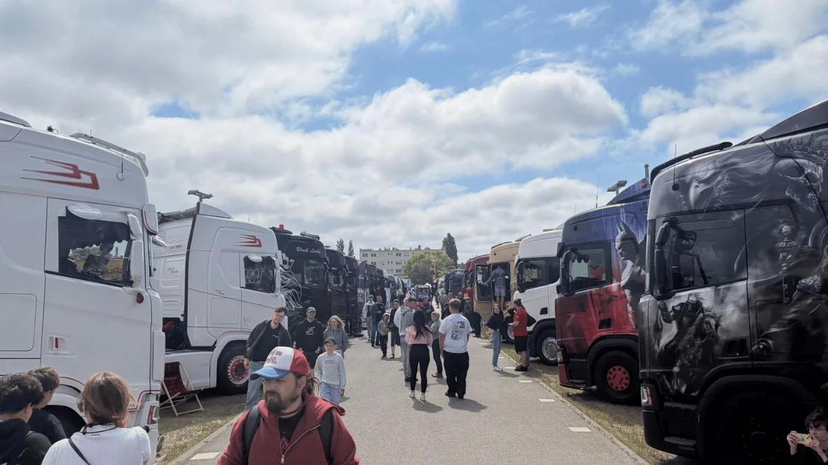 Setki wyjątkowych ciężarówek zjechały do Gdańska. Tak wyglądała Pomorska Miss Scania