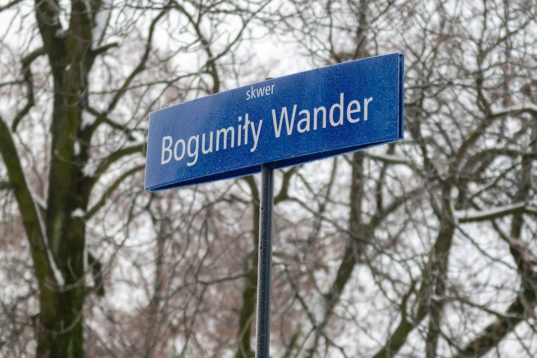 Otwarcie skweru im. Bogumiły Wander