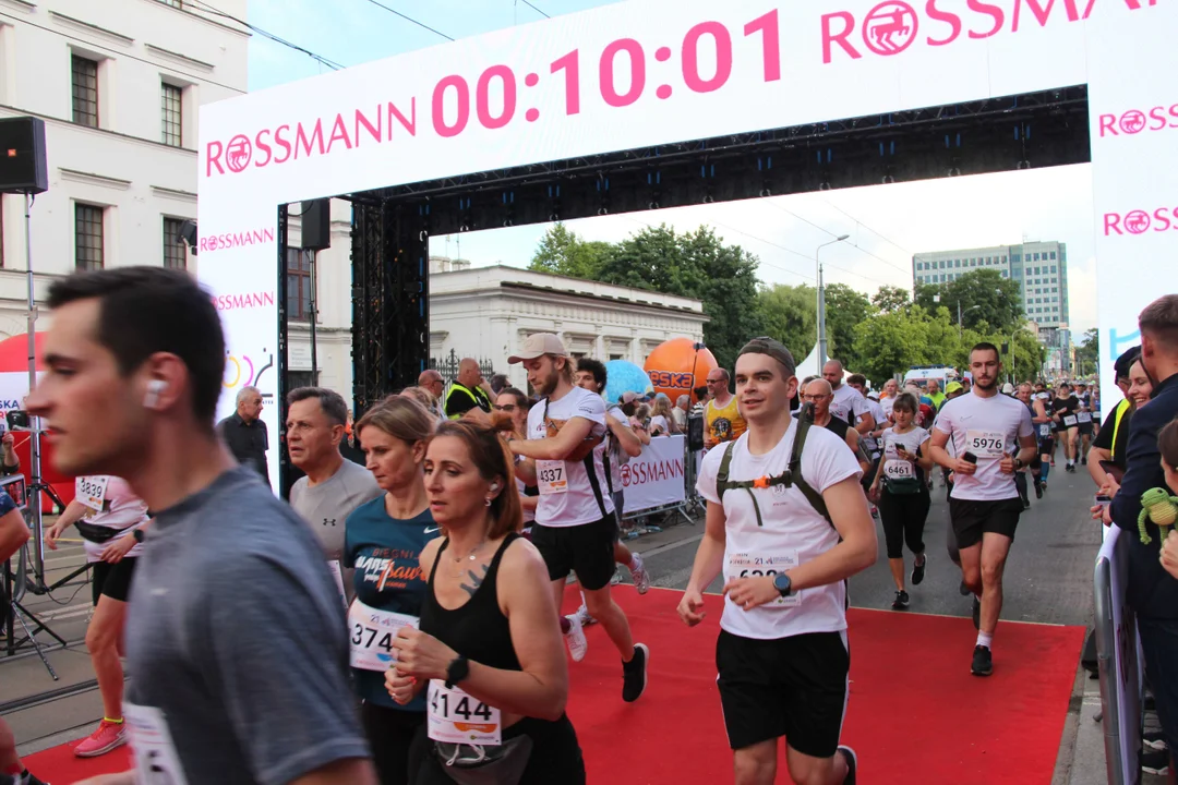 21. Bieg Ulicą Piotrkowską Rossmann Run w Łodzi