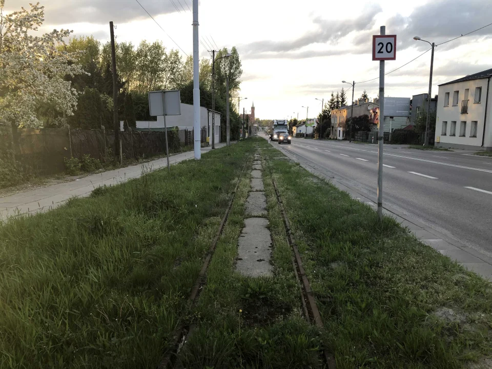 Śladem starej linii tramwajowej do Ozorkowa