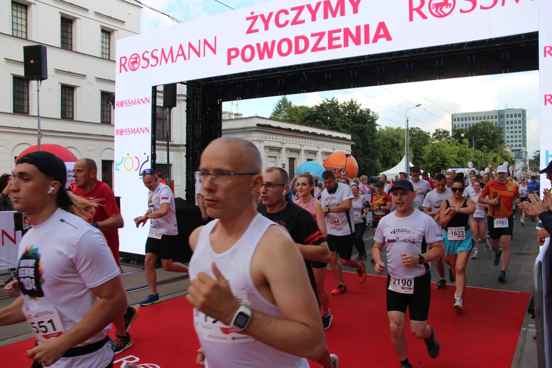 21. Bieg Ulicą Piotrkowską Rossmann Run w Łodzi