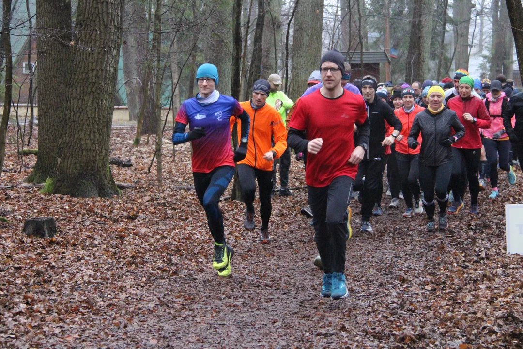 Walentynkowy parkrun w Lesie Łagiewnickim