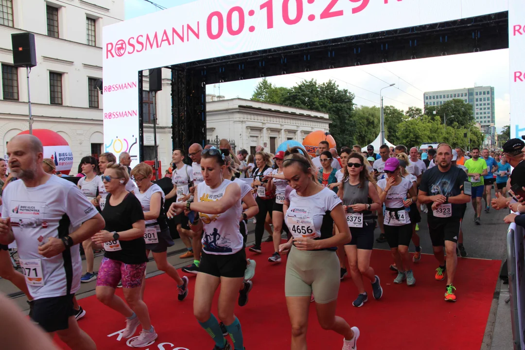 21. Bieg Ulicą Piotrkowską Rossmann Run w Łodzi