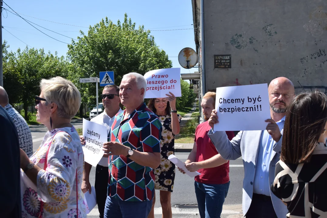 Niebezpieczne skrzyżowanie w Aleksandrowie Łódzkim