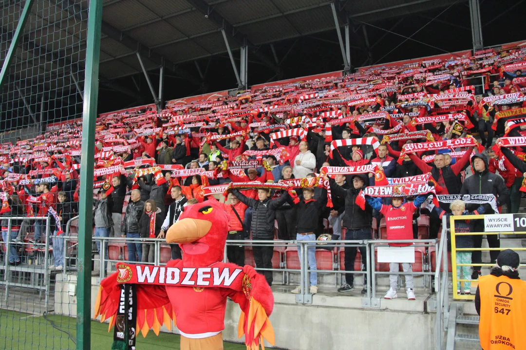 Mecz Widzew Łódź kontra Korona Kielce - 4.10.2024 r.