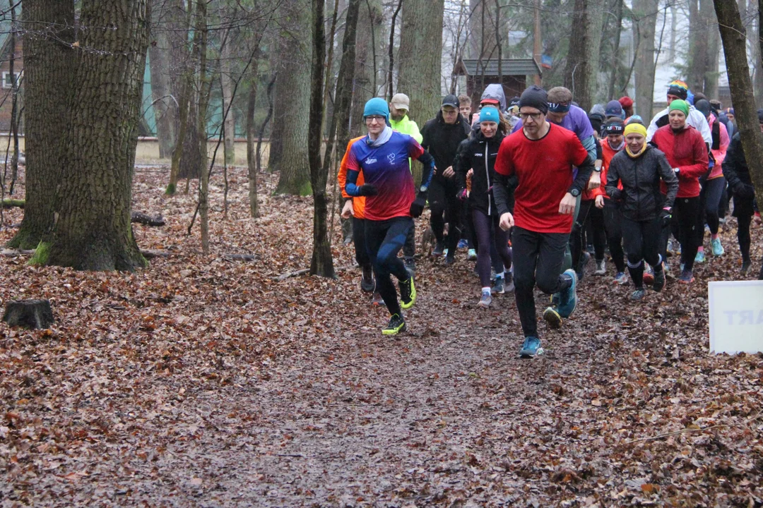 Walentynkowy parkrun w Lesie Łagiewnickim