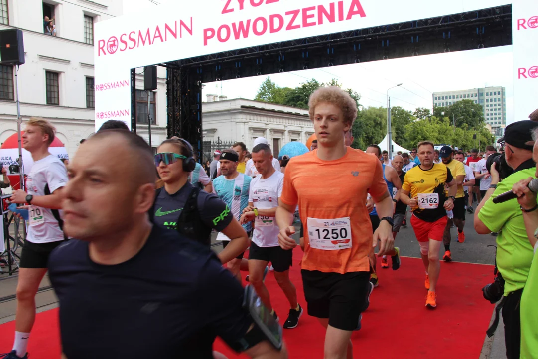 21. Bieg Ulicą Piotrkowską Rossmann Run w Łodzi