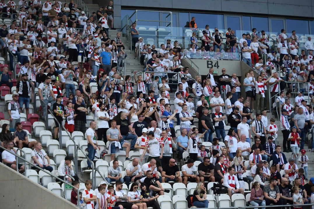 Piłkarskie starcie ŁKS Łódź z Resovią - Stadion Króla 21.05.2023